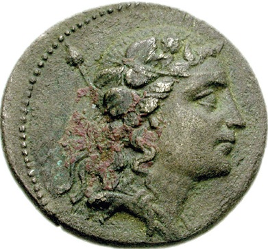 Pantaleon Bactrian King ca 190-180 BCE